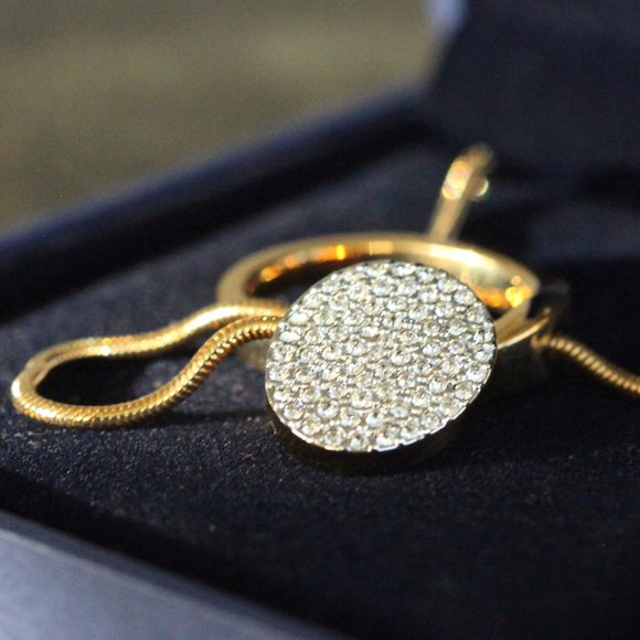 Swarovski Crystal Pavé Lariat - Picture 5 of 5